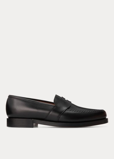 Men's Polo Ralph Lauren Braygan Calfskin Penny Loafers | 493276PNT